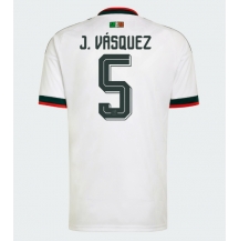Maillot de football Réplique Mexico Johan Vasquez #5 Extérieur Mondial 2026 Manche Courte