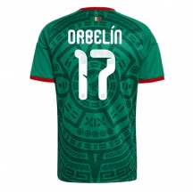 Maillot de football Réplique Mexico Orbelin Pineda #17 Domicile Mondial 2026 Manche Courte