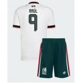 Maillot de football Réplique Mexico Raul Jimenez #9 Extérieur Enfant Mondial 2026 Manche Courte (+ Pantalon court)