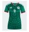 Maillot de football Réplique Mexico Santiago Gimenez #11 Domicile Femme Mondial 2026 Manche Courte