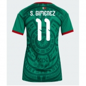 Maillot de football Réplique Mexico Santiago Gimenez #11 Domicile Femme Mondial 2026 Manche Courte