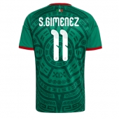 Maillot de football Réplique Mexico Santiago Gimenez #11 Domicile Mondial 2026 Manche Courte