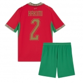 Maillot de football Réplique Morocco Achraf Hakimi #2 Domicile Enfant Mondial 2026 Manche Courte (+ Pantalon court)