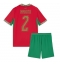 Maillot de football Réplique Morocco Achraf Hakimi #2 Domicile Enfant Mondial 2026 Manche Courte (+ Pantalon court)