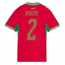 Maillot de football Réplique Morocco Achraf Hakimi #2 Domicile Femme Mondial 2026 Manche Courte