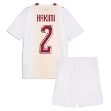 Maillot de football Réplique Morocco Achraf Hakimi #2 Extérieur Enfant Mondial 2026 Manche Courte (+ Pantalon court)