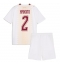 Maillot de football Réplique Morocco Achraf Hakimi #2 Extérieur Enfant Mondial 2026 Manche Courte (+ Pantalon court)