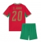 Maillot de football Réplique Morocco Ayoub El Kaabi #20 Domicile Enfant Mondial 2026 Manche Courte (+ Pantalon court)