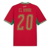 Maillot de football Réplique Morocco Ayoub El Kaabi #20 Domicile Mondial 2026 Manche Courte