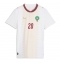 Maillot de football Réplique Morocco Ayoub El Kaabi #20 Extérieur Femme Mondial 2026 Manche Courte
