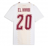 Maillot de football Réplique Morocco Ayoub El Kaabi #20 Extérieur Femme Mondial 2026 Manche Courte