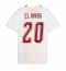 Maillot de football Réplique Morocco Ayoub El Kaabi #20 Extérieur Femme Mondial 2026 Manche Courte