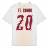 Maillot de football Réplique Morocco Ayoub El Kaabi #20 Extérieur Mondial 2026 Manche Courte