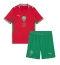 Maillot de football Réplique Morocco Brahim Diaz #10 Domicile Enfant Mondial 2026 Manche Courte (+ Pantalon court)