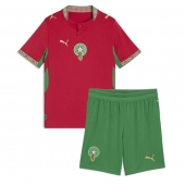 Maillot de football Réplique Morocco Domicile Enfant Mondial 2026 Manche Courte (+ Pantalon court)