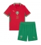 Maillot de football Réplique Morocco Youssef En-Nesyri #19 Domicile Enfant Mondial 2026 Manche Courte (+ Pantalon court)