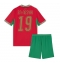 Maillot de football Réplique Morocco Youssef En-Nesyri #19 Domicile Enfant Mondial 2026 Manche Courte (+ Pantalon court)