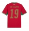 Maillot de football Réplique Morocco Youssef En-Nesyri #19 Domicile Mondial 2026 Manche Courte