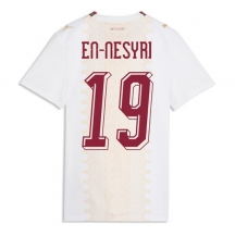 Maillot de football Réplique Morocco Youssef En-Nesyri #19 Extérieur Femme Mondial 2026 Manche Courte