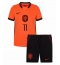 Maillot de football Réplique Netherlands Cody Gakpo #11 Domicile Enfant Mondial 2026 Manche Courte (+ Pantalon court)