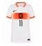 Maillot de football Réplique Netherlands Cody Gakpo #11 Extérieur Femme Mondial 2026 Manche Courte
