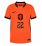 Maillot de football Réplique Netherlands Denzel Dumfries #22 Domicile Mondial 2026 Manche Courte
