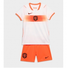 Maillot de football Réplique Netherlands Extérieur Enfant Mondial 2026 Manche Courte (+ Pantalon court)