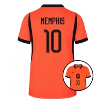 Maillot de football Réplique Netherlands Memphis Depay #10 Domicile Femme Mondial 2026 Manche Courte