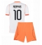 Maillot de football Réplique Netherlands Memphis Depay #10 Extérieur Enfant Mondial 2026 Manche Courte (+ Pantalon court)