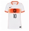 Maillot de football Réplique Netherlands Memphis Depay #10 Extérieur Femme Mondial 2026 Manche Courte