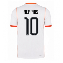 Maillot de football Réplique Netherlands Memphis Depay #10 Extérieur Mondial 2026 Manche Courte