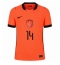 Maillot de football Réplique Netherlands Tijjani Reijnders #14 Domicile Mondial 2026 Manche Courte