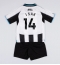 Maillot de football Réplique Newcastle United Alexander Isak #14 Domicile Enfant 2025-26 Manche Courte (+ Pantalon court)
