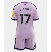 Maillot de football Réplique Newcastle United Bazoumana Toure #17 Troisième Enfant 2026-27 Manche Courte (+ Pantalon court)