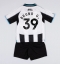 Maillot de football Réplique Newcastle United Bruno Guimaraes #39 Domicile Enfant 2025-26 Manche Courte (+ Pantalon court)