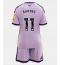 Maillot de football Réplique Newcastle United Harvey Barnes #11 Troisième Enfant 2026-27 Manche Courte (+ Pantalon court)