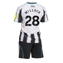 Maillot de football Réplique Newcastle United Joe Willock #28 Domicile Enfant 2025-26 Manche Courte (+ Pantalon court)