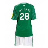 Maillot de football Réplique Newcastle United Joe Willock #28 Extérieur Enfant 2025-26 Manche Courte (+ Pantalon court)