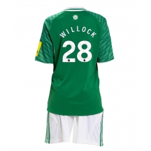 Maillot de football Réplique Newcastle United Joe Willock #28 Extérieur Enfant 2025-26 Manche Courte (+ Pantalon court)