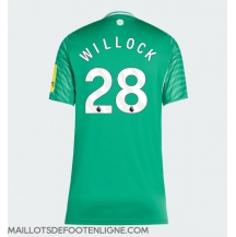 Maillot de football Réplique Newcastle United Joe Willock #28 Extérieur Femme 2025-26 Manche Courte