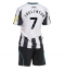 Maillot de football Réplique Newcastle United Joelinton #7 Domicile Enfant 2025-26 Manche Courte (+ Pantalon court)