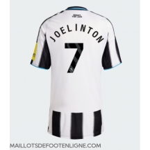 Maillot de football Réplique Newcastle United Joelinton #7 Domicile Femme 2025-26 Manche Courte