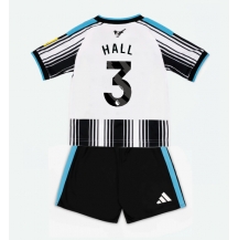 Maillot de football Réplique Newcastle United Lewis Hall #3 Domicile Enfant 2026-27 Manche Courte (+ Pantalon court)