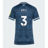 Maillot de football Réplique Newcastle United Lewis Hall #3 Extérieur Femme 2026-27 Manche Courte