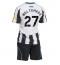Maillot de football Réplique Newcastle United Nick Woltemade #27 Domicile Enfant 2025-26 Manche Courte (+ Pantalon court)