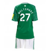 Maillot de football Réplique Newcastle United Nick Woltemade #27 Extérieur Enfant 2025-26 Manche Courte (+ Pantalon court)