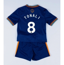 Maillot de football Réplique Newcastle United Sandro Tonali #8 Troisième Enfant 2025-26 Manche Courte (+ Pantalon court)