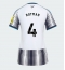 Maillot de football Réplique Newcastle United Sven Botman #4 Domicile Femme 2026-27 Manche Courte
