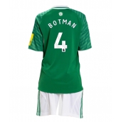 Maillot de football Réplique Newcastle United Sven Botman #4 Extérieur Enfant 2025-26 Manche Courte (+ Pantalon court)