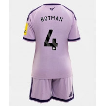 Maillot de football Réplique Newcastle United Sven Botman #4 Troisième Enfant 2026-27 Manche Courte (+ Pantalon court)